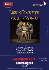 3 civette LOCANDINA BLU
