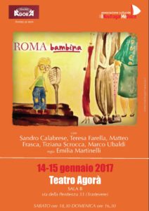 Roma bambina LOCANDINA